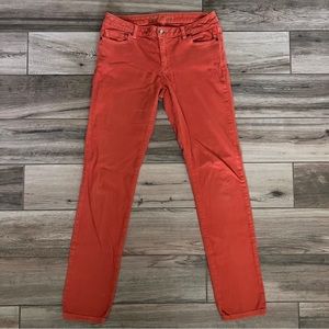 Michael Kors Izzy Jeans Burnt Orange Stretch